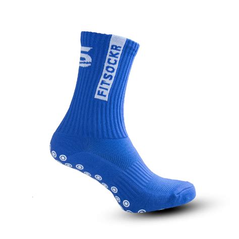 FitSockr Gripsokken Blauw .